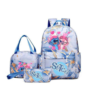 Ensemble de sac à dos Stitch: La Rentrée en Mode Aventurier